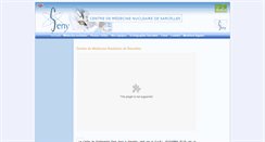 Desktop Screenshot of centredemedecinenucleaire-parisnord.com